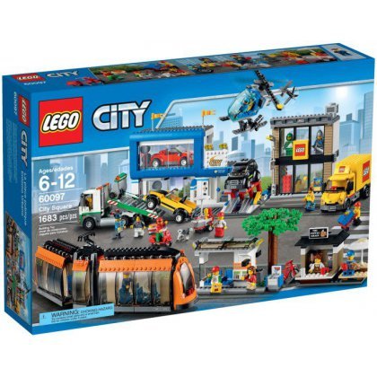 LEGO City, klocki Plac miejski, 60097