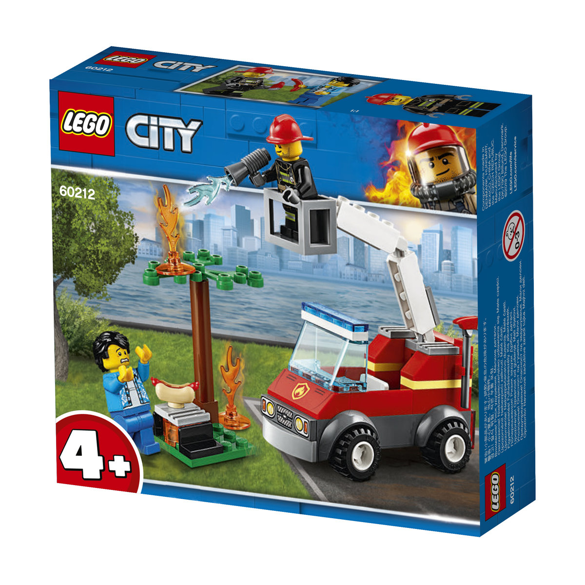 LEGO City, klocki Płonący grill, 60212