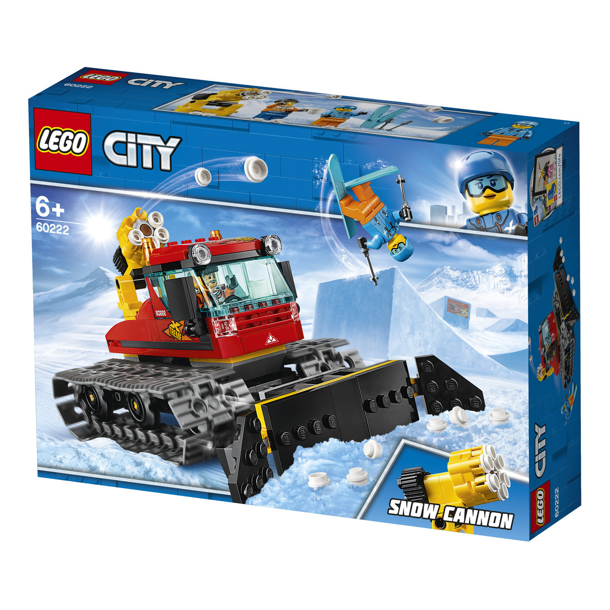 LEGO City, klocki Pług gąsienicowy, 60222