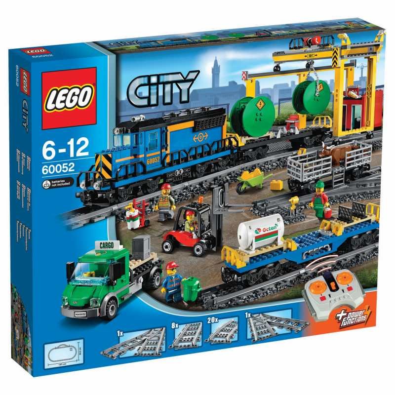 LEGO City, klocki Pociąg towarowy, 60052