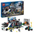LEGO City, klocki, Policyjna ciężarówka z laboratorium kryminalnym, 60418 - LEGO