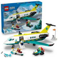 LEGO City, klocki, Samolot pogotowia ratunkowego, 60465