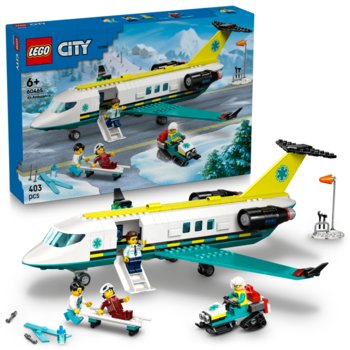 LEGO City, klocki, Samolot pogotowia ratunkowego, 60465 - LEGO