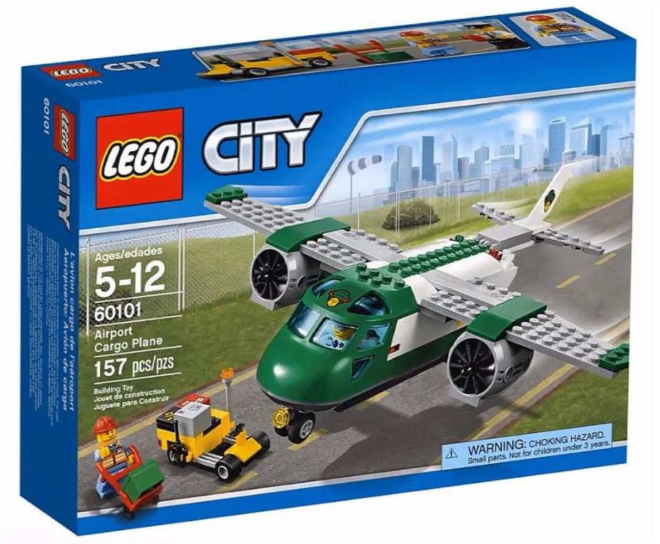 LEGO City, klocki Samolot transportowy, 60101