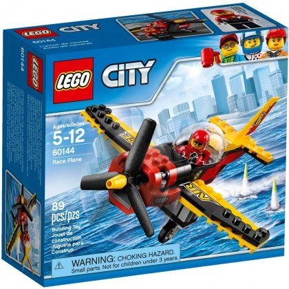 LEGO City, klocki Samolot wyścigowy, 60144