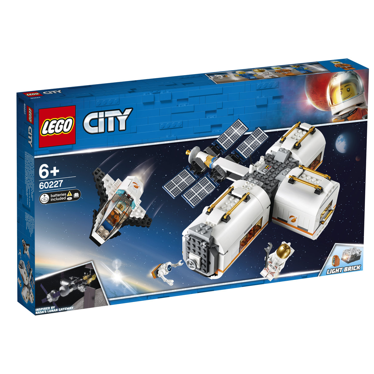 LEGO City, klocki Stacja kosmiczna na Księżycu, 60227