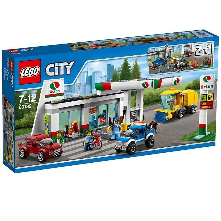 LEGO City, klocki Stacja paliw, 60132