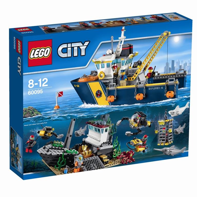 LEGO City, klocki Statek do badań głębinowych, 60095