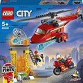 LEGO City, klocki Strażacki Helikopter Ratunkowy, 60281 - LEGO