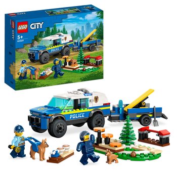 LEGO City, klocki, Szkolenie psów policyjnych w terenie, 60369 - LEGO