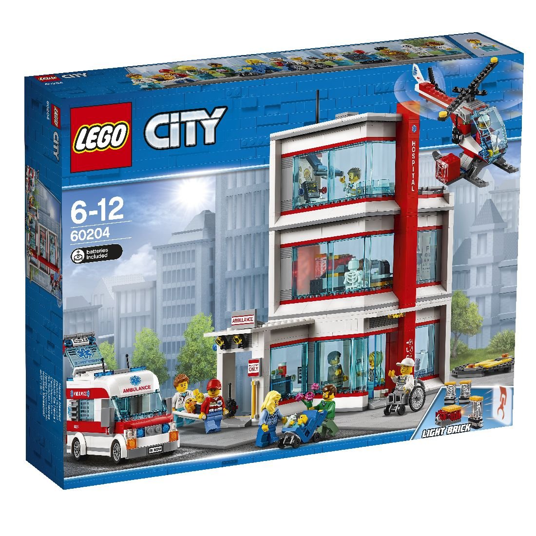 LEGO City, klocki Szpital, 60204