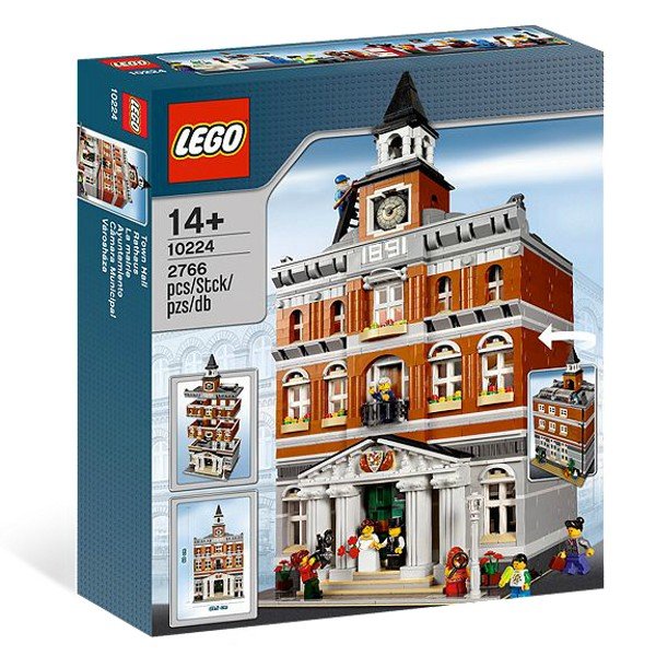 LEGO City, klocki Town Hall, 10224