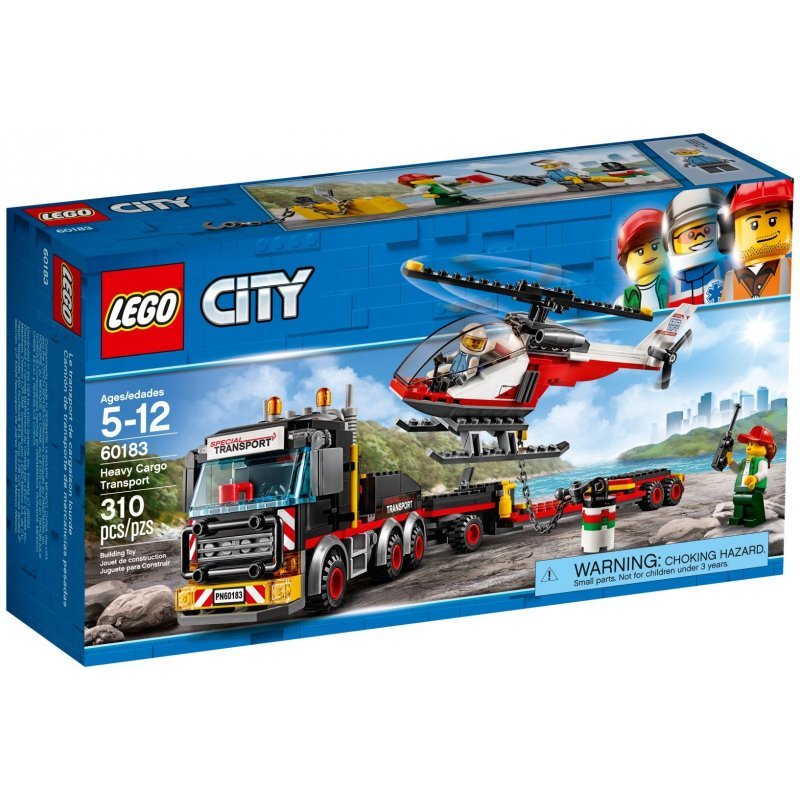 LEGO City, klocki Transporter ciężkich ładunków, 60183