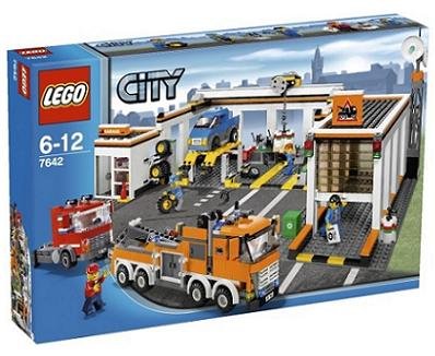 LEGO City, klocki Warsztat samochodowy, 7642