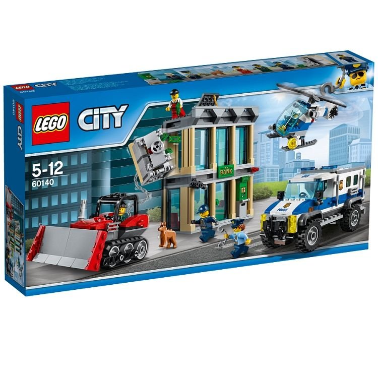 LEGO City, klocki Włamanie buldożerem, 60140