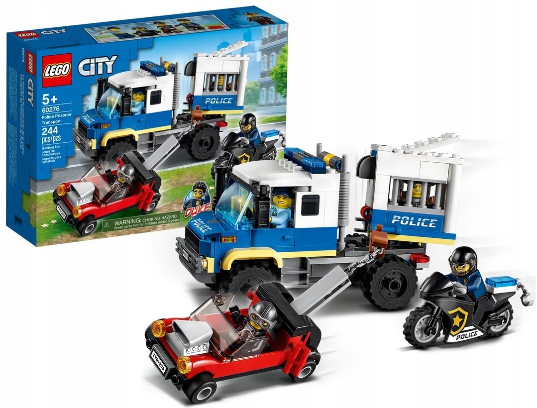 LEGO CITY Policyjny konwój więzienny (60276) - LEGO | Sklep EMPIK.COM