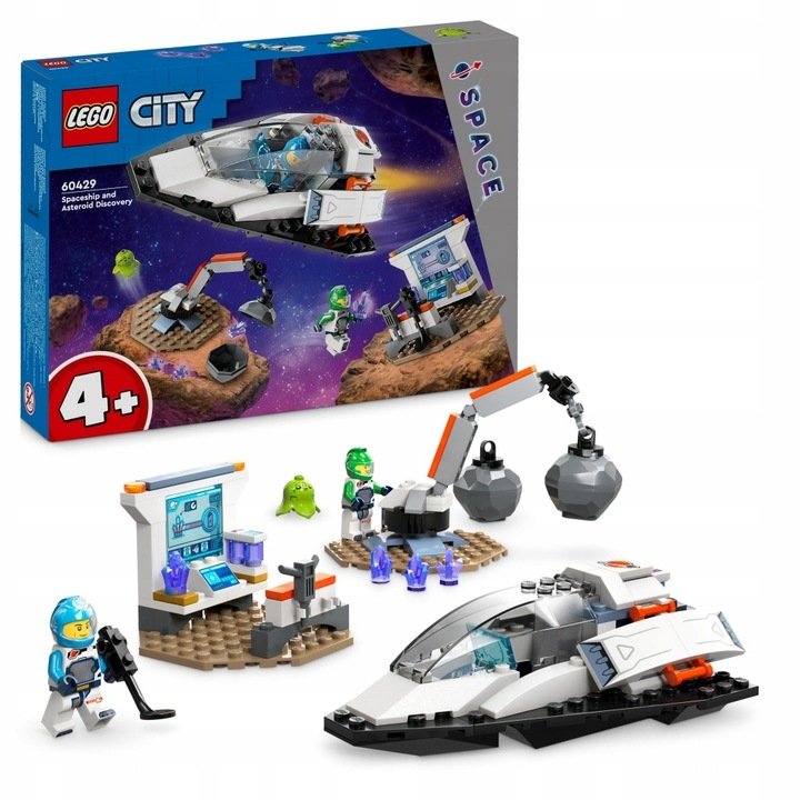 LEGO City - Space Statek kosmiczny i odkrywanie asteroidy ZESTAW LEGO PREZENT DLA CHŁOPCA DZIEWCZYNKI DZIECI