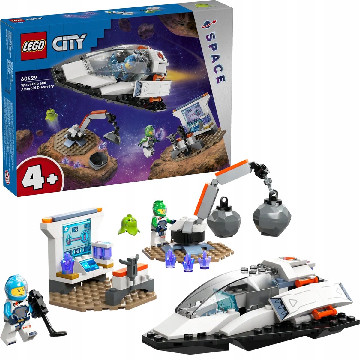 Lego City - Statek Kosmiczny I Odkrywanie Asteroidy - 60429