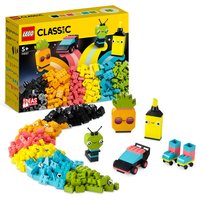 LEGO Classic, klocki, Kreatywna zabawa neonowymi kolorami, 11027