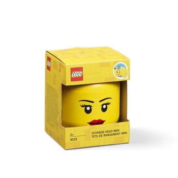 LEGO Classic, Pojemnik Mini Głowa, Dziewczynka, 40331725 - LEGO