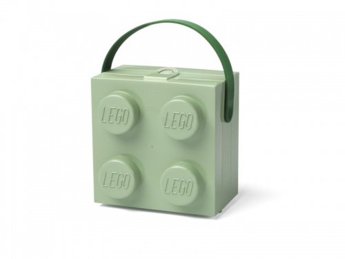 LEGO Classic, Pudełko Na Śniadanie Z Rączką Zielone, 40240005