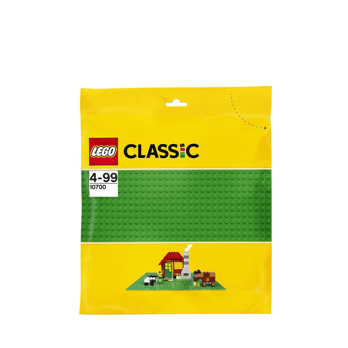 LEGO Classic, Zielona płytka konstrukcyjna, 10700