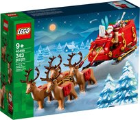 LEGO Classics, klocki, Sanie Świetego MIkołaja, 40499