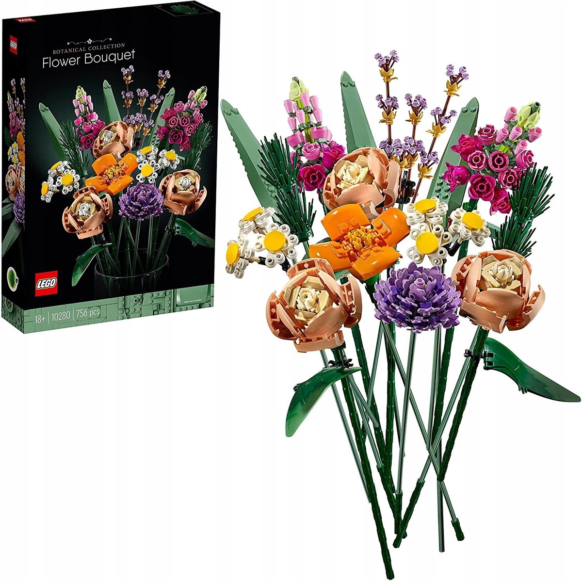 LEGO CREATOR 10280 ICONS KLOCKI BUKIET KWIATÓW Flower Bouquet +eKATALOG
