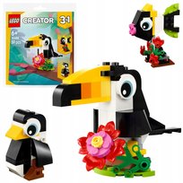 LEGO Creator 3 w 1 30688 Tropikalny Tukan Ryba Pingwin