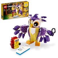 LEGO Creator 3 w 1 Fantastyczne leśne stworzenia, 31125
