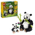 LEGO Creator 3 w 1, klocki, Dzikie zwierzęta: rodzina pand, 31165 - LEGO