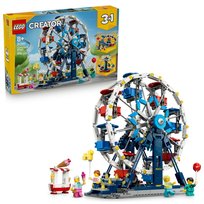 LEGO Creator 3 w 1, klocki, Kultowy diabelski młyn, 31389