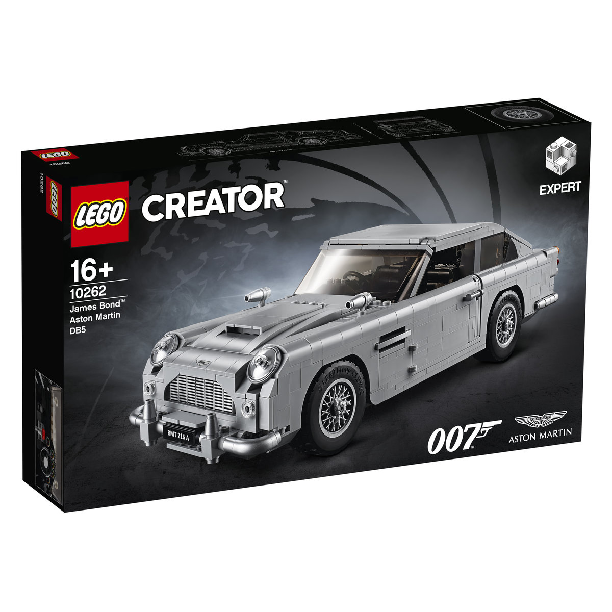 LEGO Creator Expert, klocki, Aston Martin DB5 Jamesa Bonda, 10262