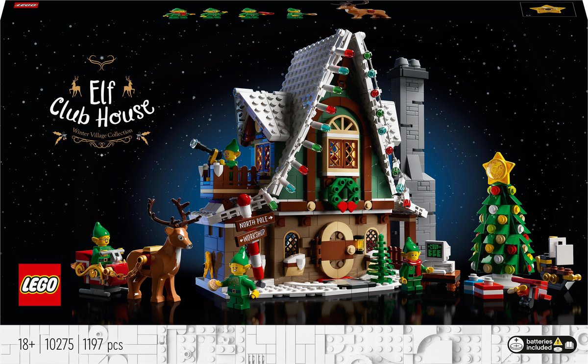 LEGO Creator Expert, klocki Domek elfów, 10275