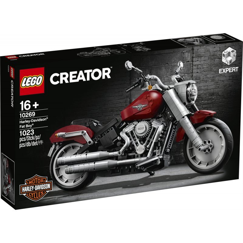 LEGO Creator Expert, klocki Harley-Davidson Fat Boy, 10269