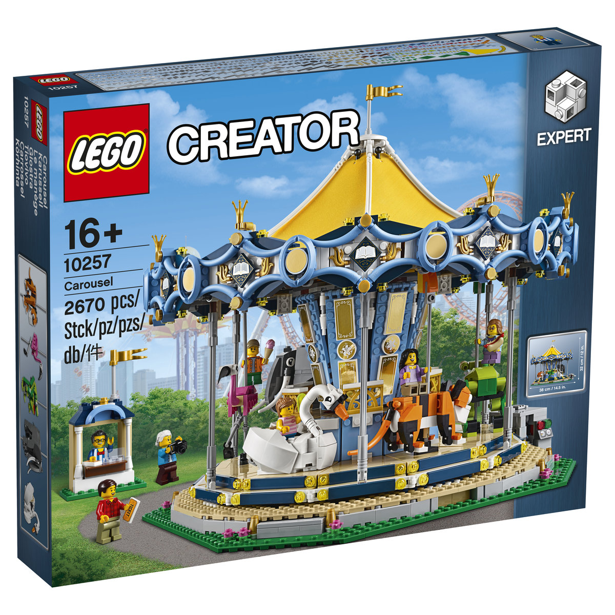 LEGO Creator Expert, klocki Karuzela, 10257