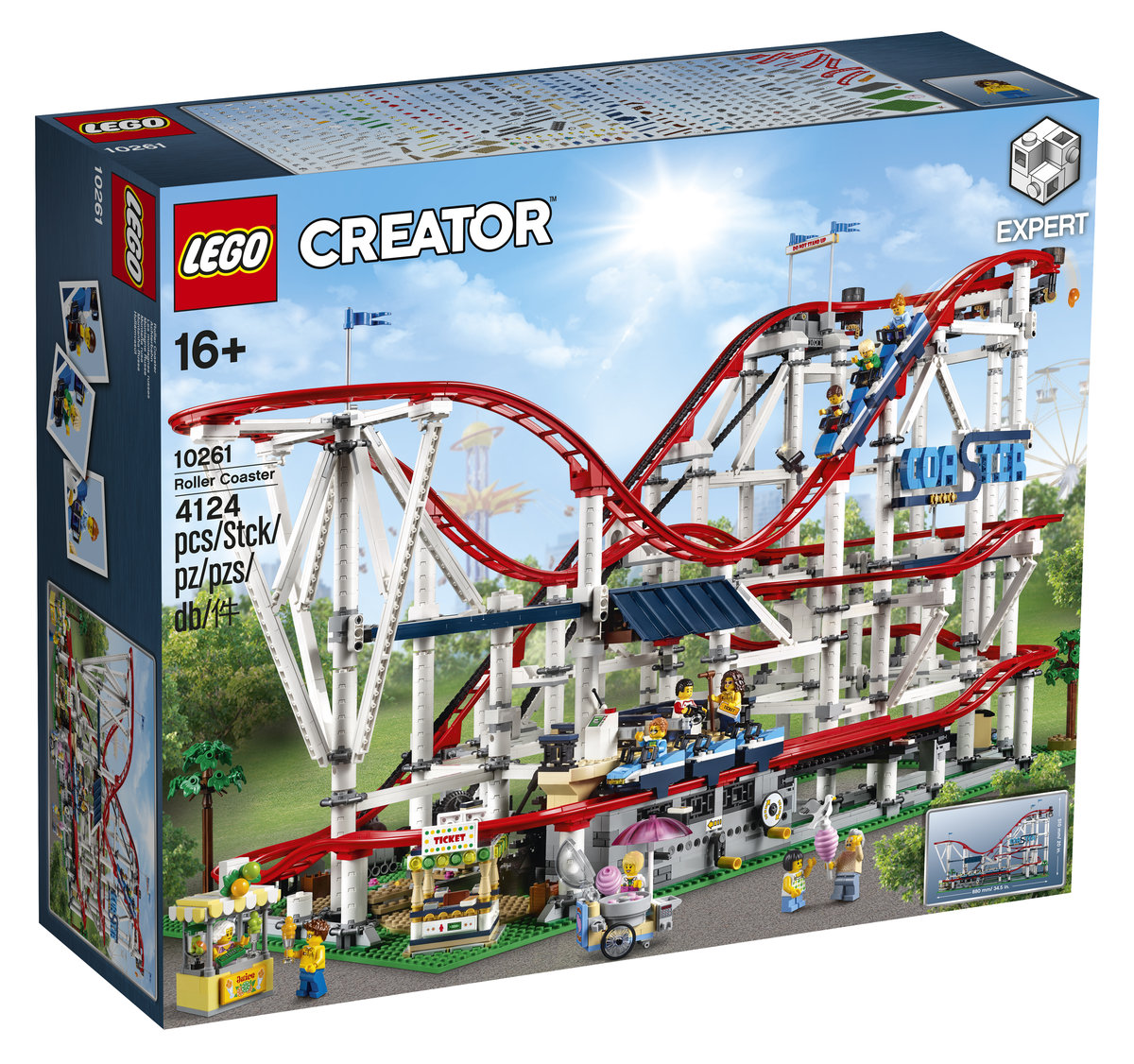 LEGO Creator Expert, klocki Kolejka górska, 10261