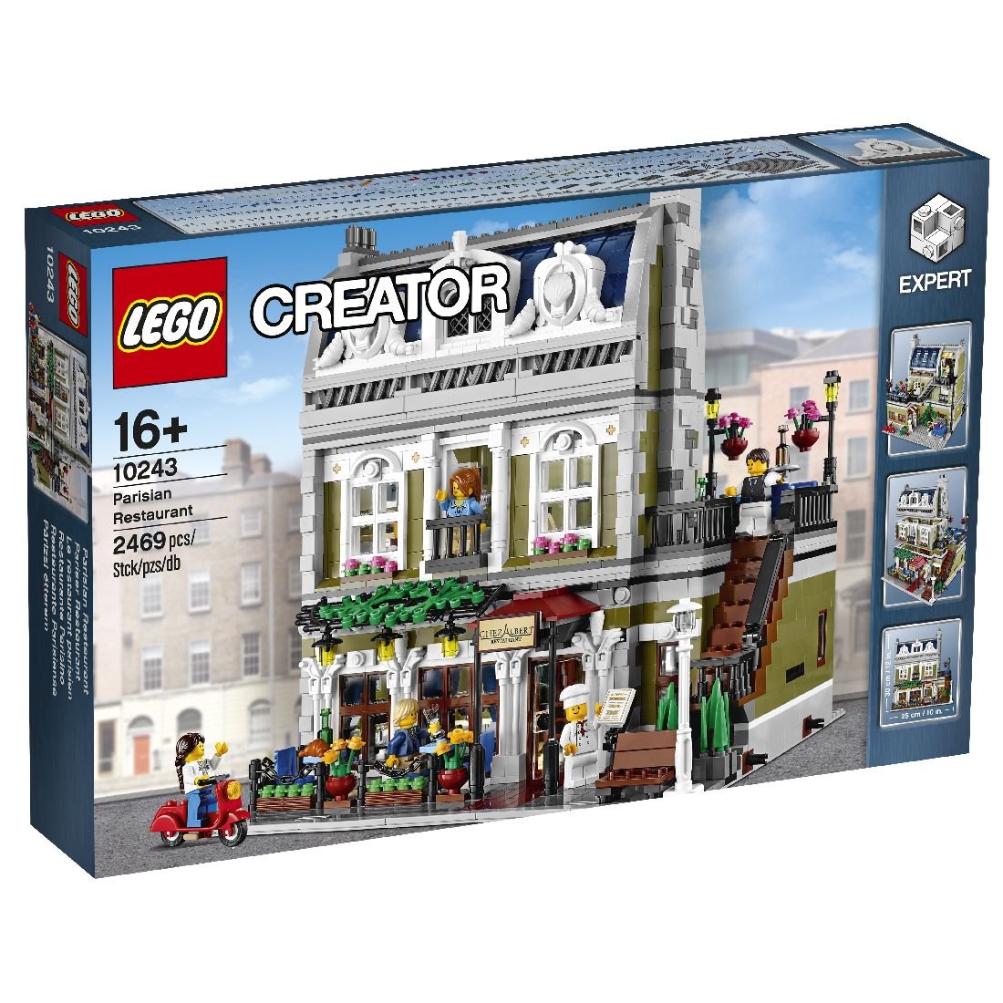 LEGO Creator Expert, klocki Paryska restauracja, 10243