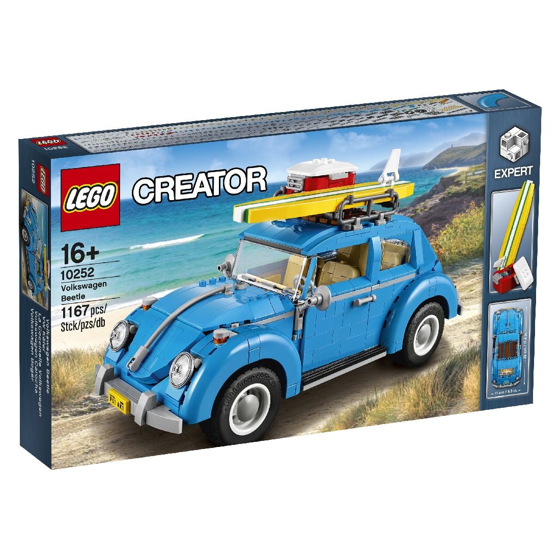 LEGO Creator Expert, klocki Volkswagen Beetle, 10252