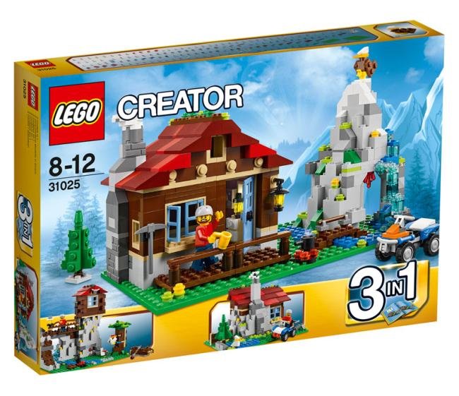 LEGO Creator, klocki Chatka w górach, 31025