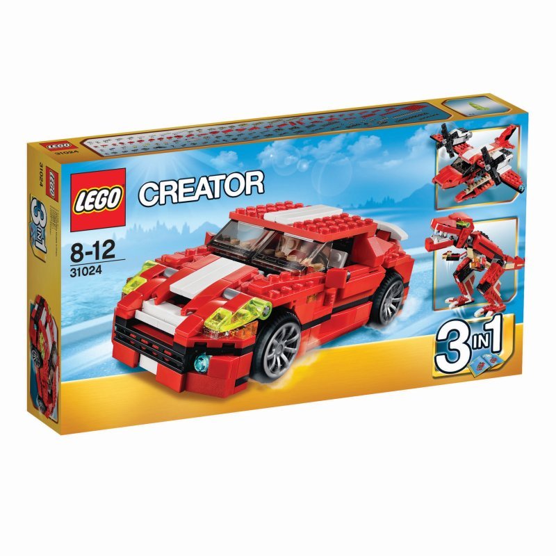 LEGO Creator, klocki Czerwone konstrukcje, 31024