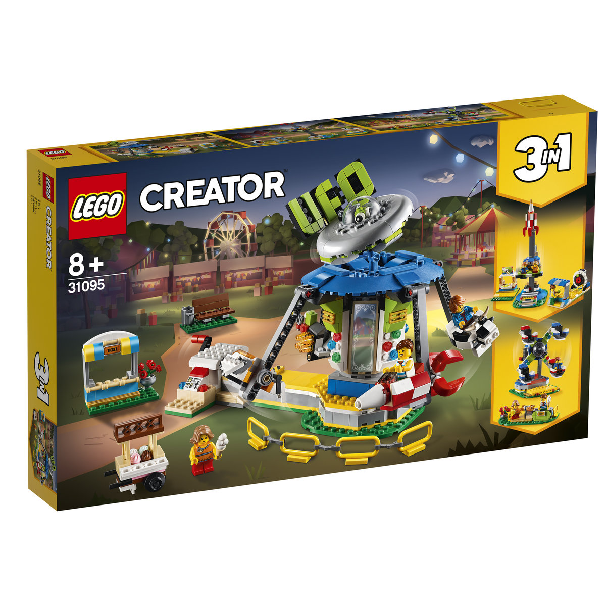 LEGO Creator, klocki Karuzela w wesołym miasteczku, 31095