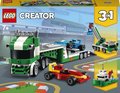 LEGO Creator, klocki Laweta z wyścigówkami, 31113 - LEGO