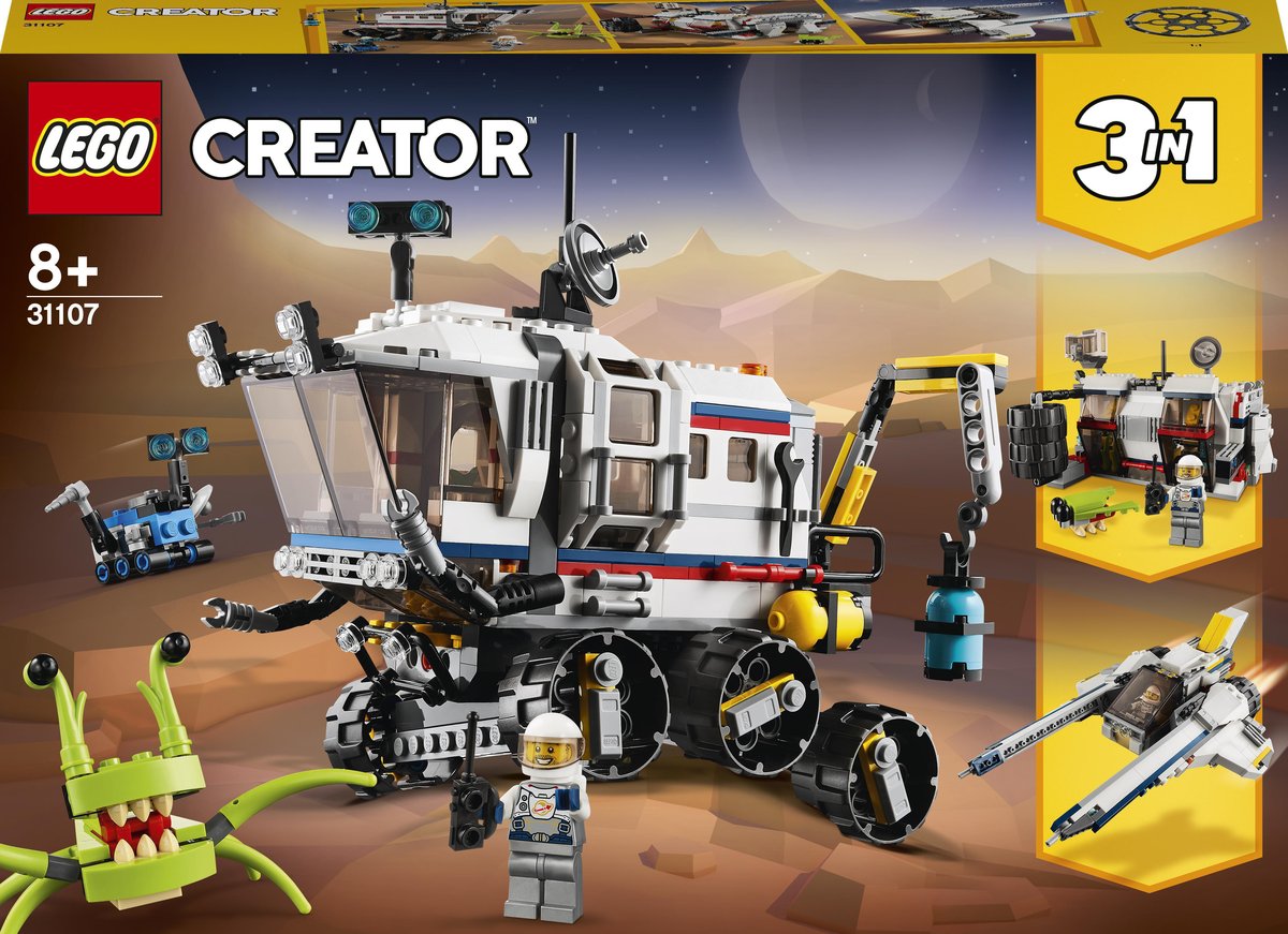 LEGO Creator, klocki Łazik kosmiczny, 31107