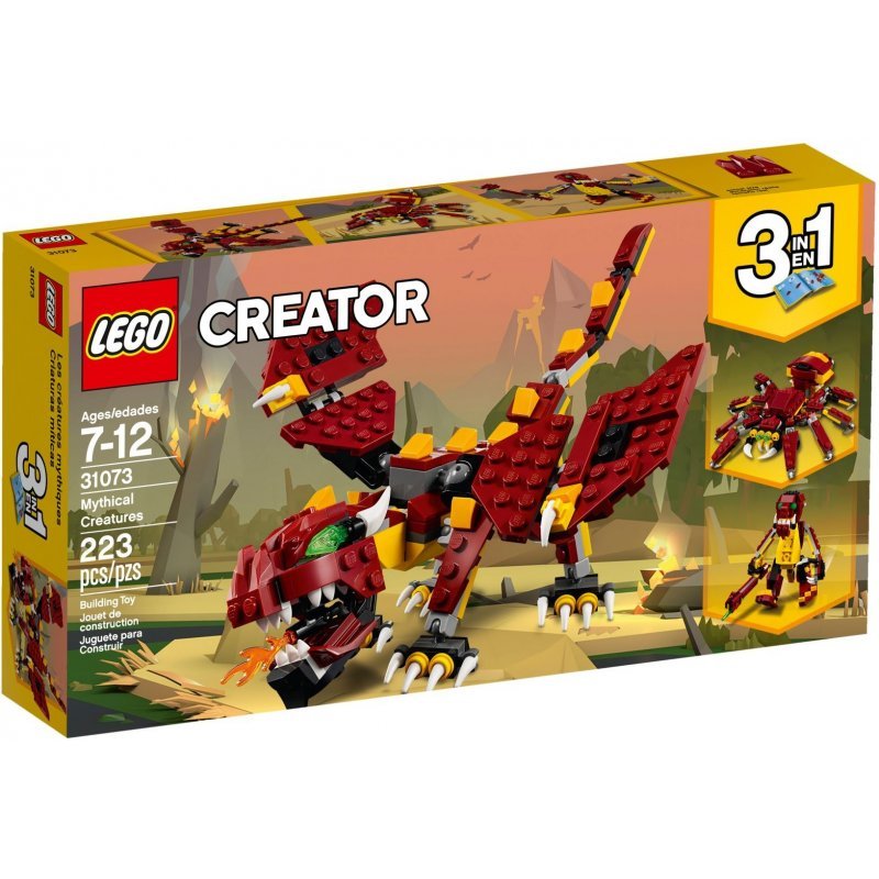 LEGO Creator, klocki Mityczne stworzenia, 31073