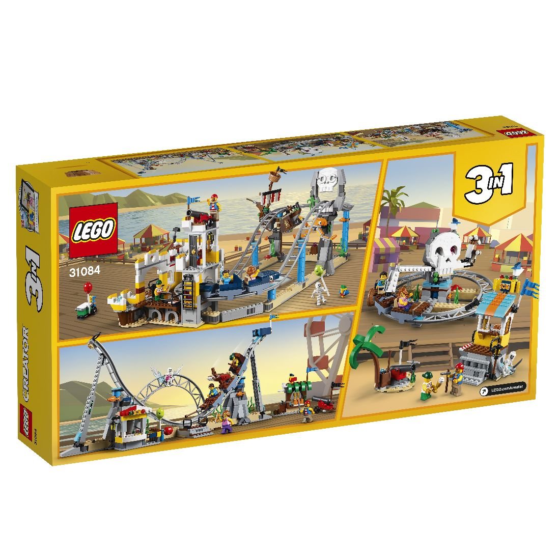 LEGO Creator, klocki Piracka kolejka górska, 31084