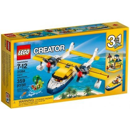 LEGO Creator, klocki Przygody na wyspie, 31064
