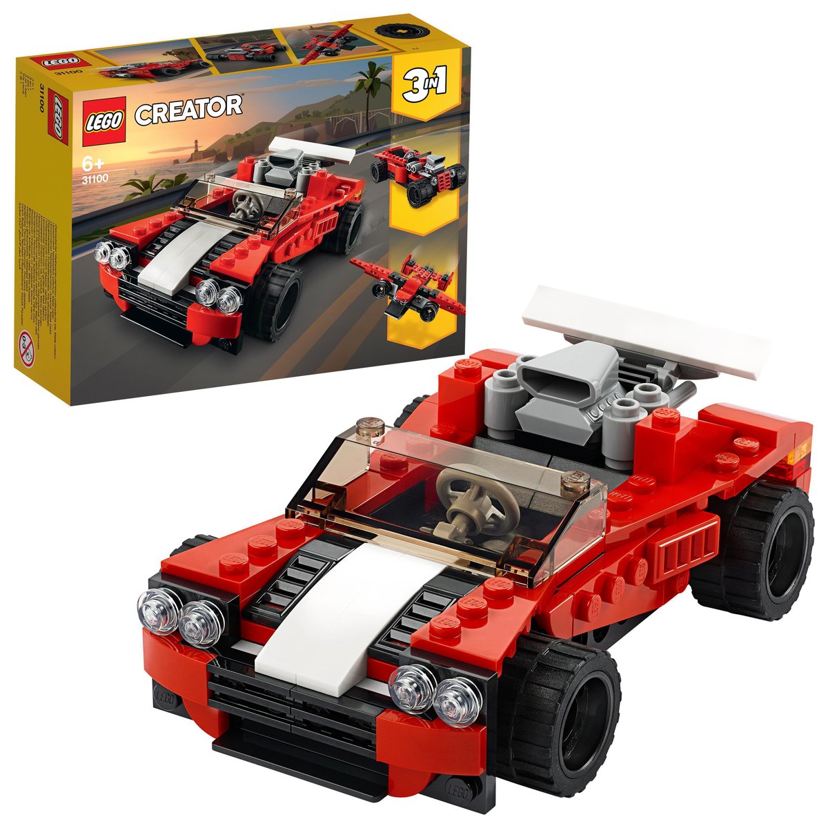 LEGO Creator, klocki Samochód Sportowy, 31100