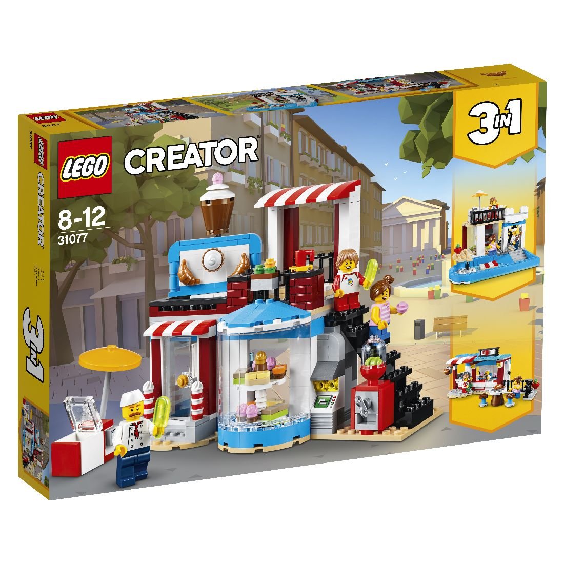 LEGO Creator, klocki Słodkie niespodzianki, 31077