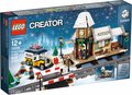 LEGO Creator, klocki Stacja Kolejowa w Zimowej Wiosce, 10259  - LEGO